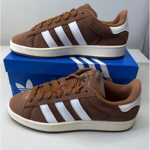 Adidas Campus 00s Bark White Suede Mens Sneakers GY6433 Extra Laces Size 11 NEW